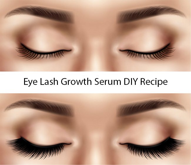 Eye Lash Growth Serum DIY Recipe